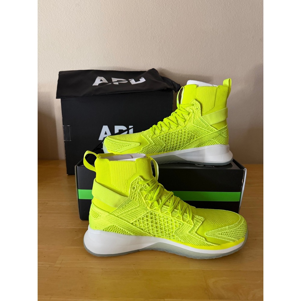 New APL Concept X Men's Basketball Shoes Energy Neon Glow in Dark 10.5M/12W